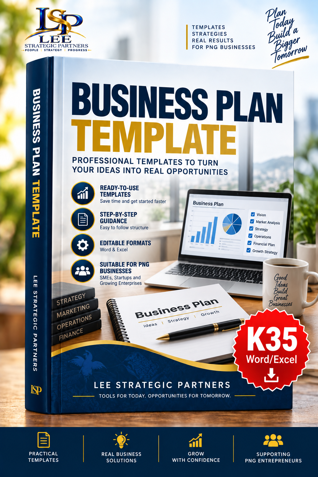 Business Plan Template cover