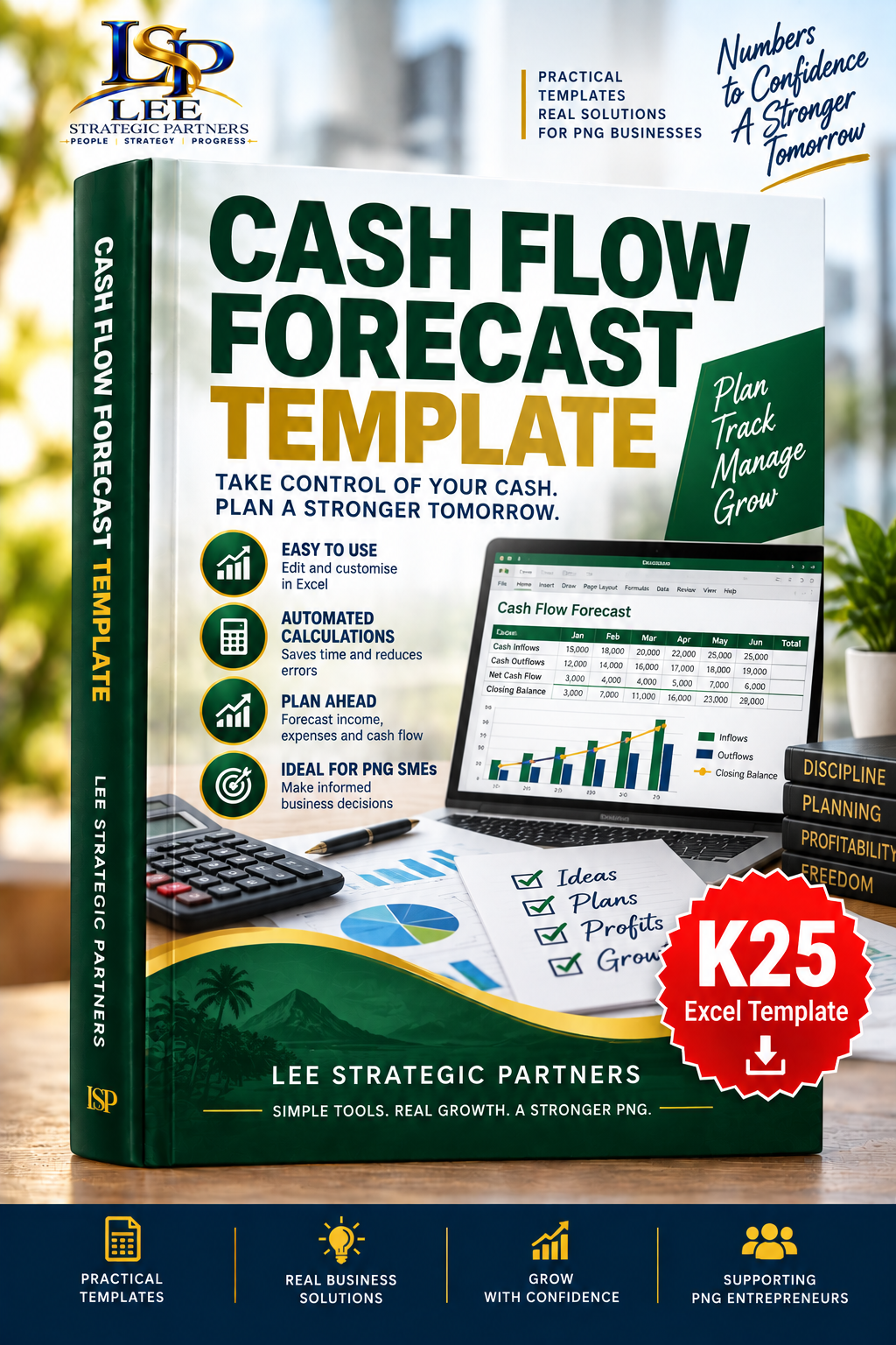Cash Flow Forecast Template cover