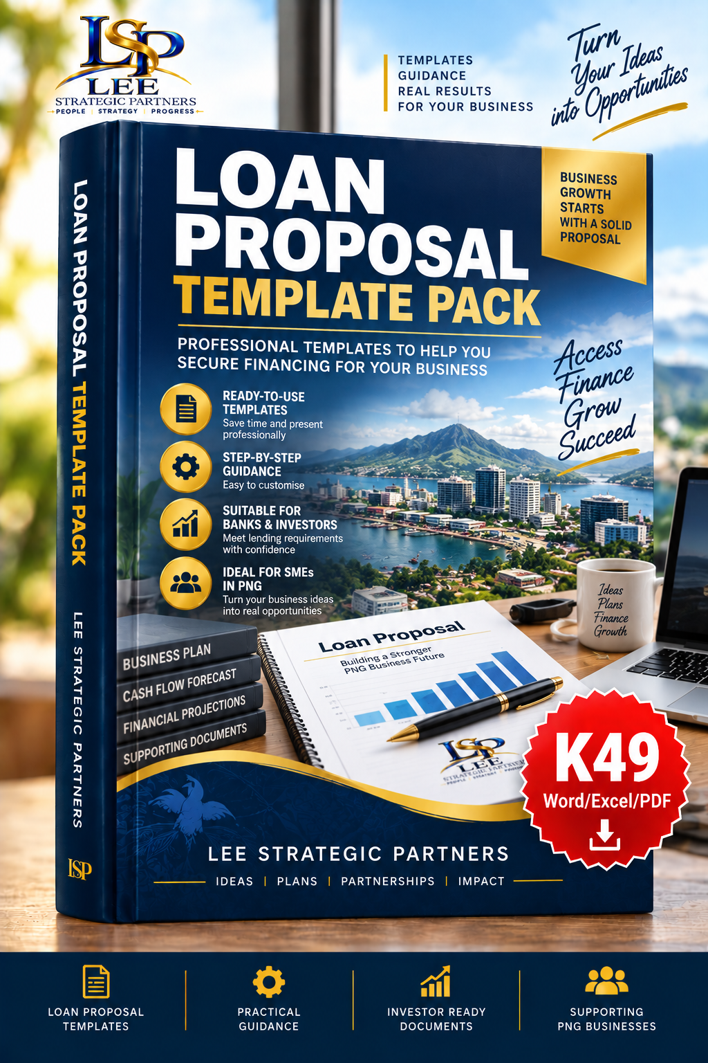 Loan Proposal Template Pack cover